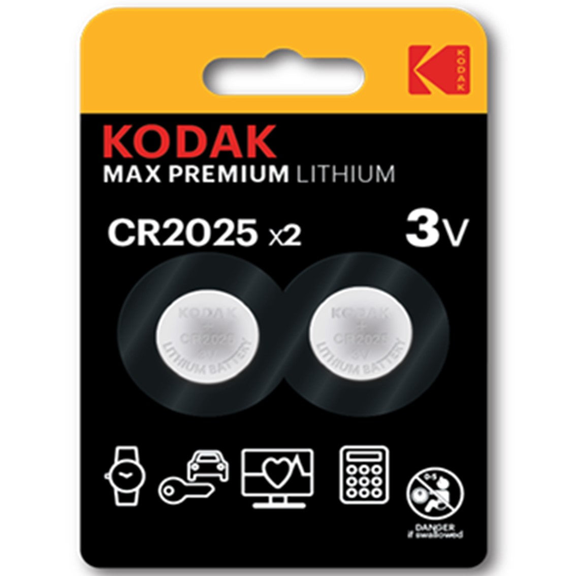 Blister pilas kodak boton litio ultra cr 2025 blister grade 2 pilas