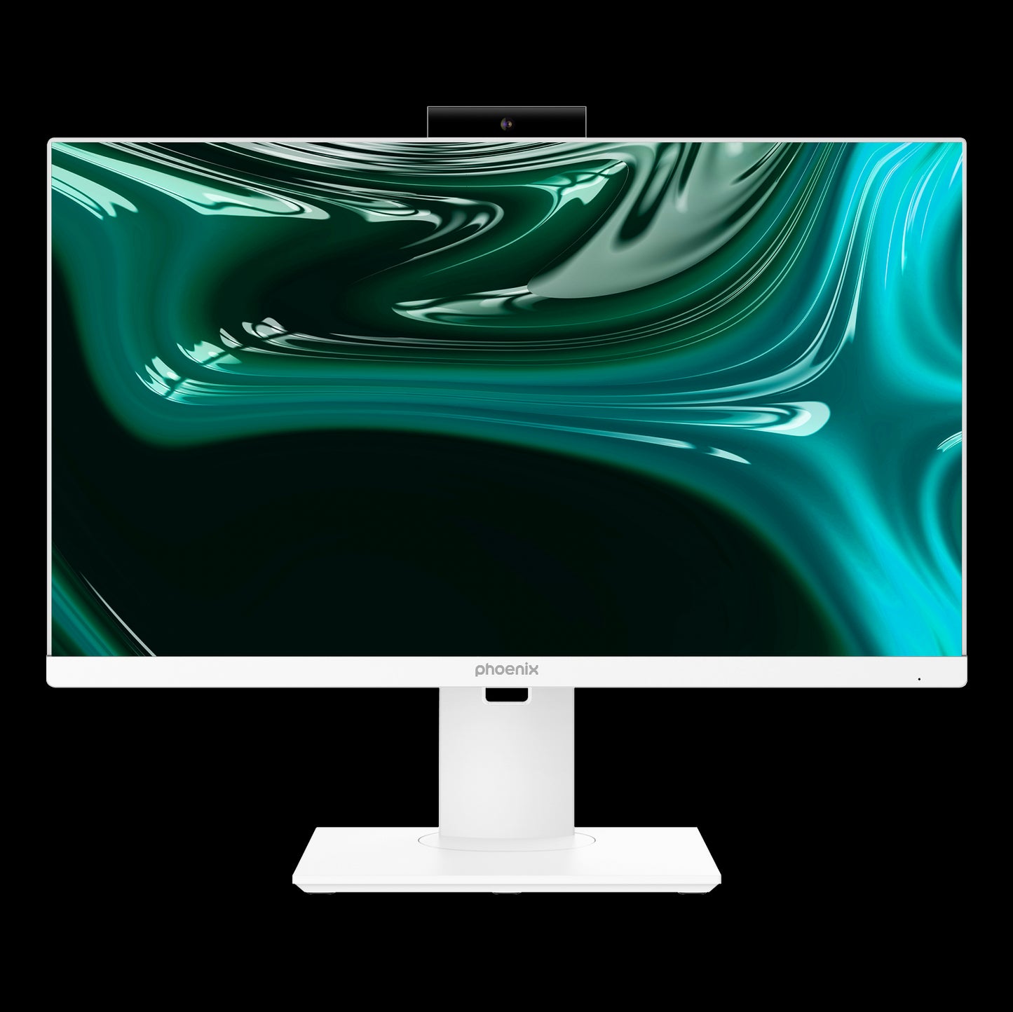 Ordenador pc all in one aio phoenix unity 23.8 pulgadas fhd ajustable altura y rotativo - web cam - intel i5 12400 - 16 gb ddr4 - 1 tb ssd blanco windows 11