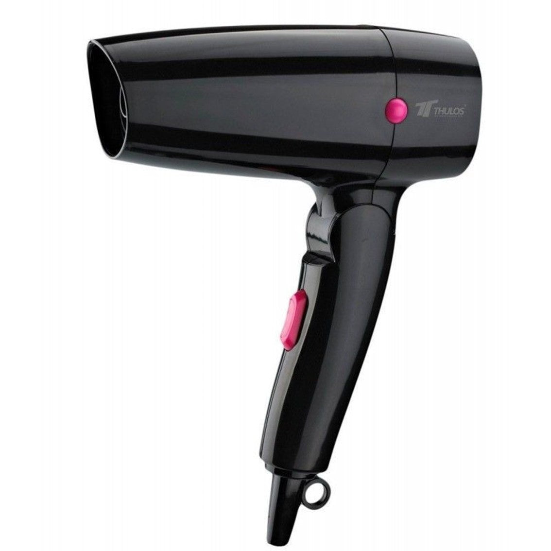 Secador de pelo de viaje thulos th - hd1200 negro - rosa 1200w