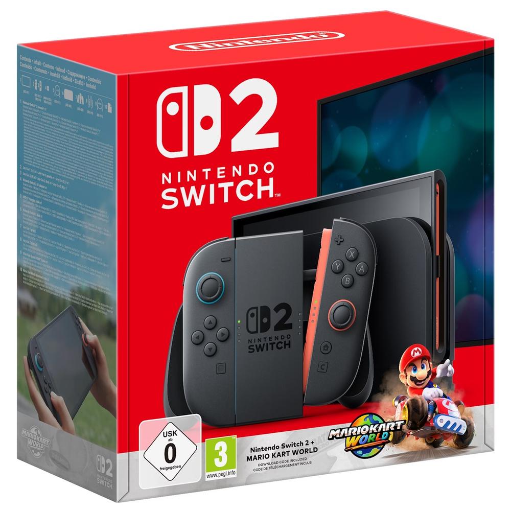 Consola nintendo switch 2 + mario kart world