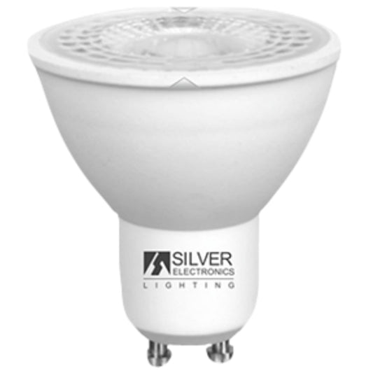 Bombilla led silver electronic eco dicroica 8w=60w -  gu10 -  3000k -  38º -  773 lm -  luz calida -  a+