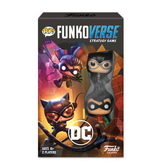 Juego de mesa funkoverse dc edición 101 robin catwoman