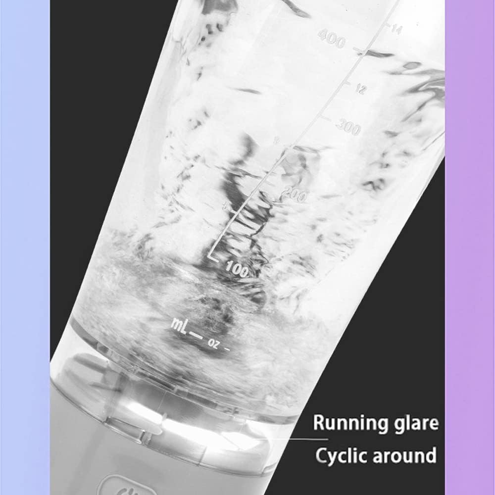 Coctelera Eléctrica Recargable 450ml – Batidora Portátil para Proteínas y Batidos Fitness