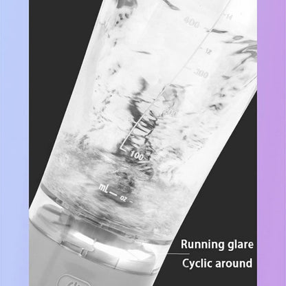 Coctelera Eléctrica Recargable 450ml – Batidora Portátil para Proteínas y Batidos Fitness