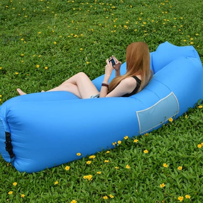 Sofá Inflable Portátil Impermeable con Cojines – Ideal para Camping, Playa, Piscina y Fiestas