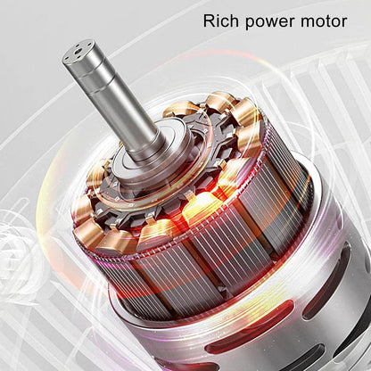 Mini Aire Acondicionado Portátil Sin Aspas – Ventilador USB 6 Velocidades con Temporizador y Luz Ambiental