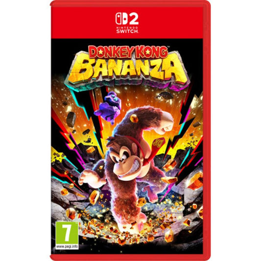 Juego nintendo switch 2 -   donkey kong bananza