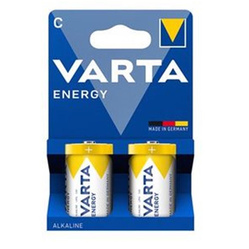 Blister pilas varta alcalinas energy lr14 c -  2 pilas