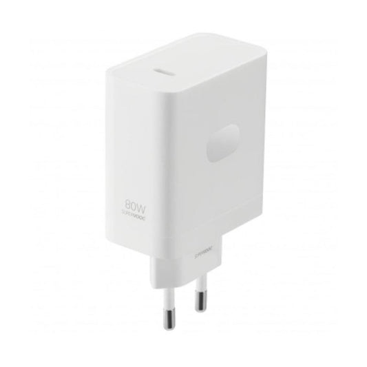 Cargador one plus supervoc 80w usb tipo c blanco